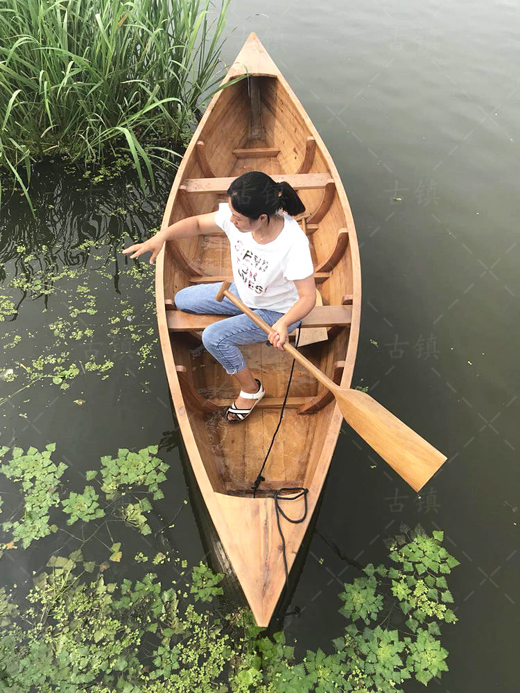 4米欧式两头尖手划船
