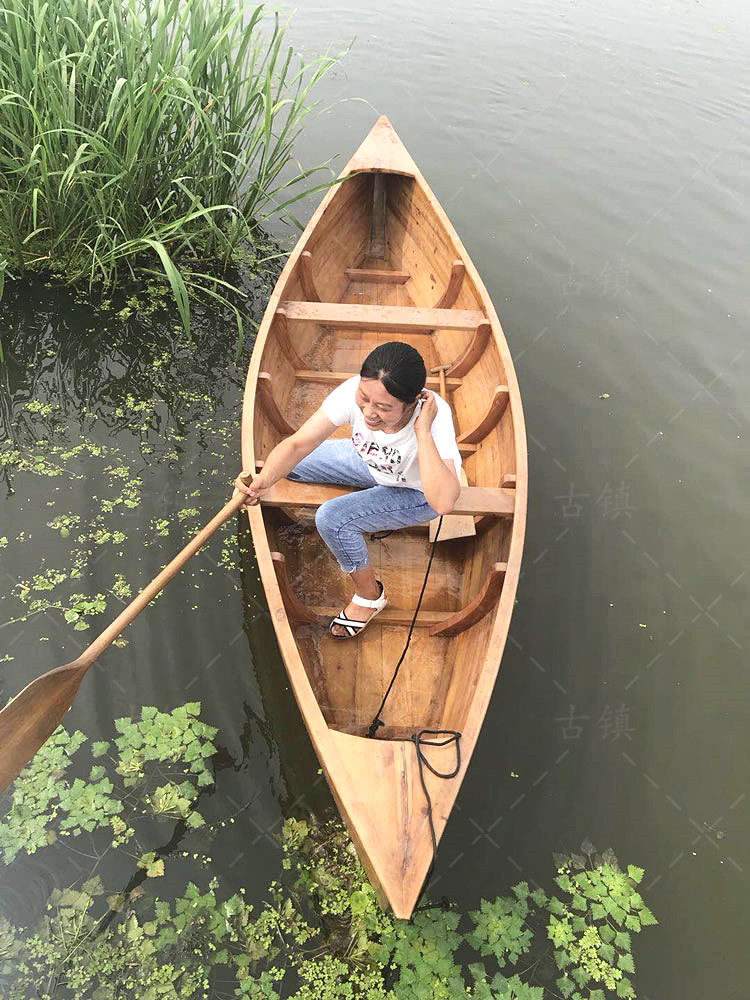 4米欧式两头尖手划船