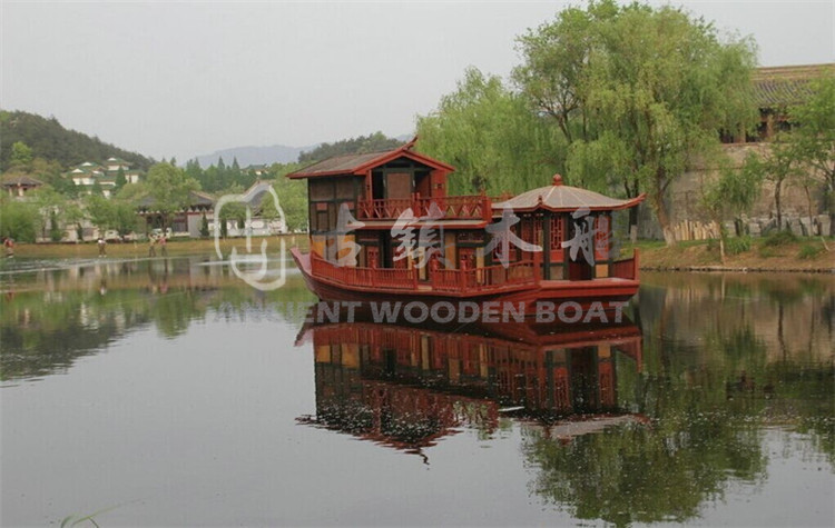 横店仿古画舫船