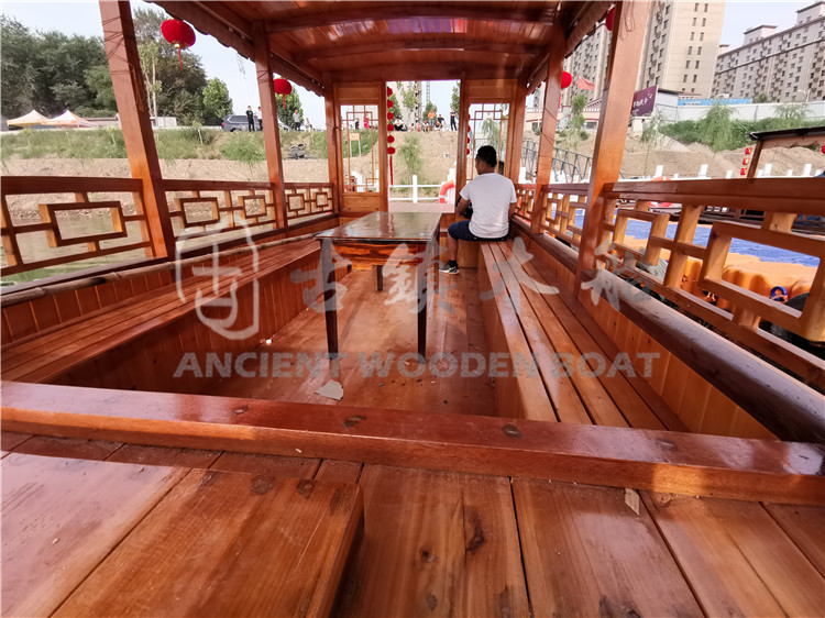 河北廊坊华美集团8米高低蓬船