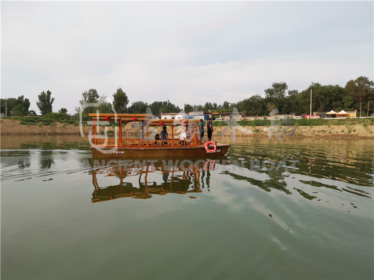 河北廊坊华美集团8米高低蓬船