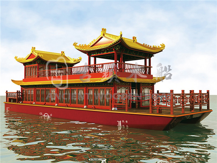 18米双层画舫船