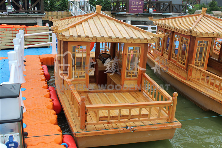 5米小画舫山东龙堤码头